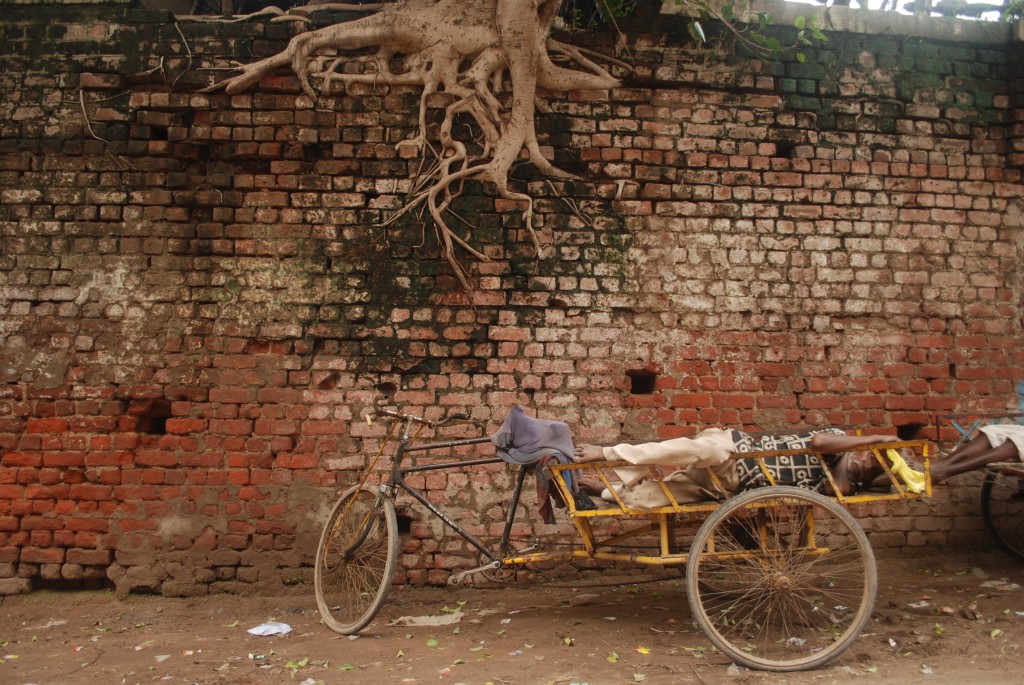 Cycle Rikshas at the Gujari Bazaar Cycle Rikshas at the Gujari Bazaar